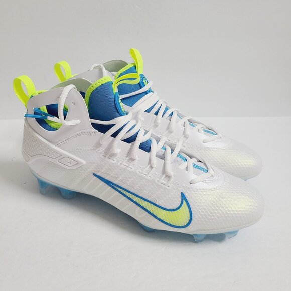 NEW Nike Alpha Huarache 9 Elite Mid  LAX SE Lacrosse Cleats FV6149-100 Size 11 main image 5